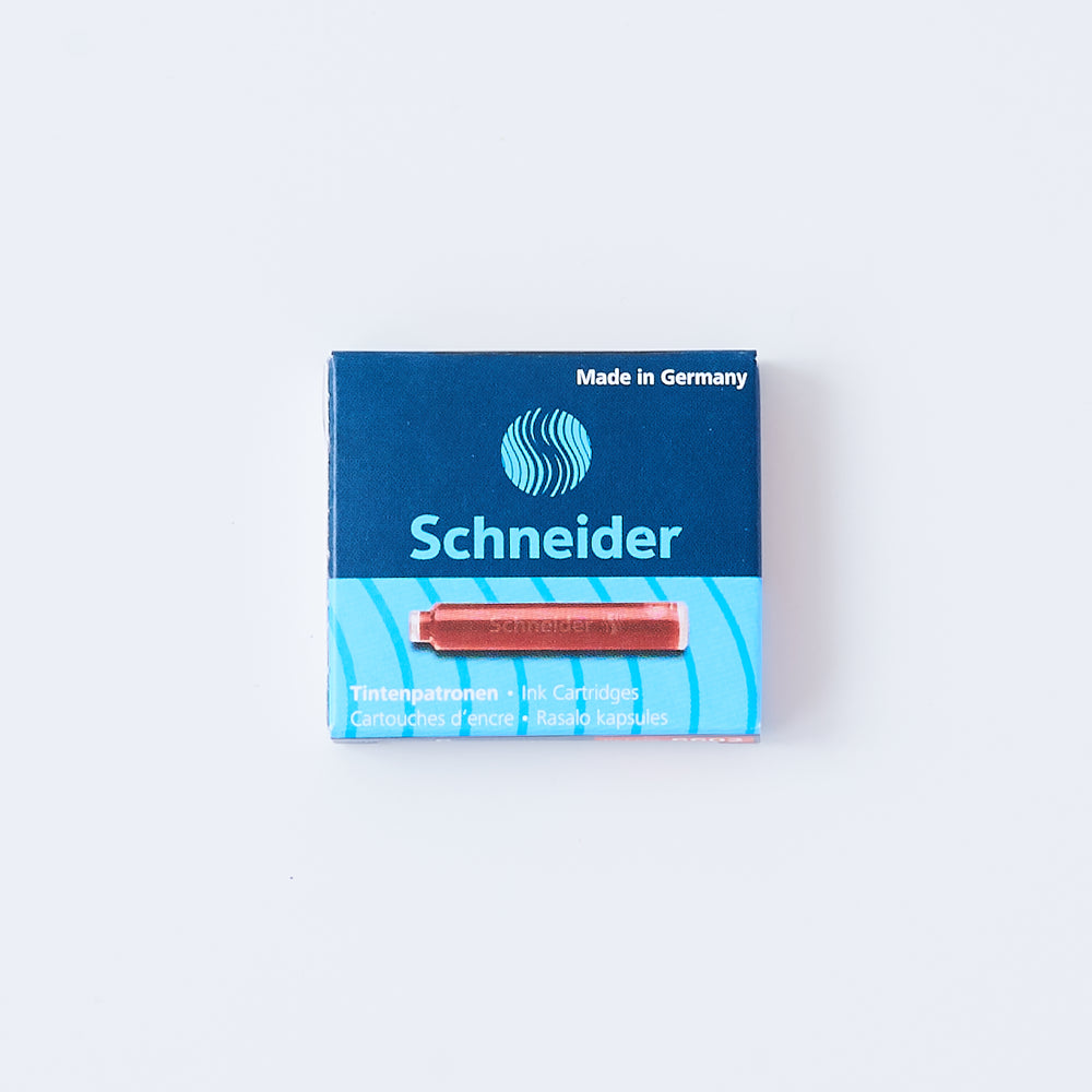 Schneider カートリッジインク6本入（定番カラー）